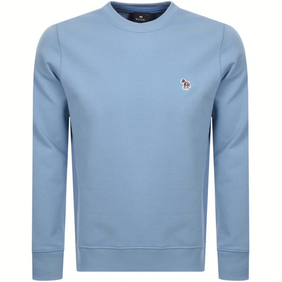 Alternative Image for ProductPS By Paul Smith Crew Neck Sweatshirt Blue1